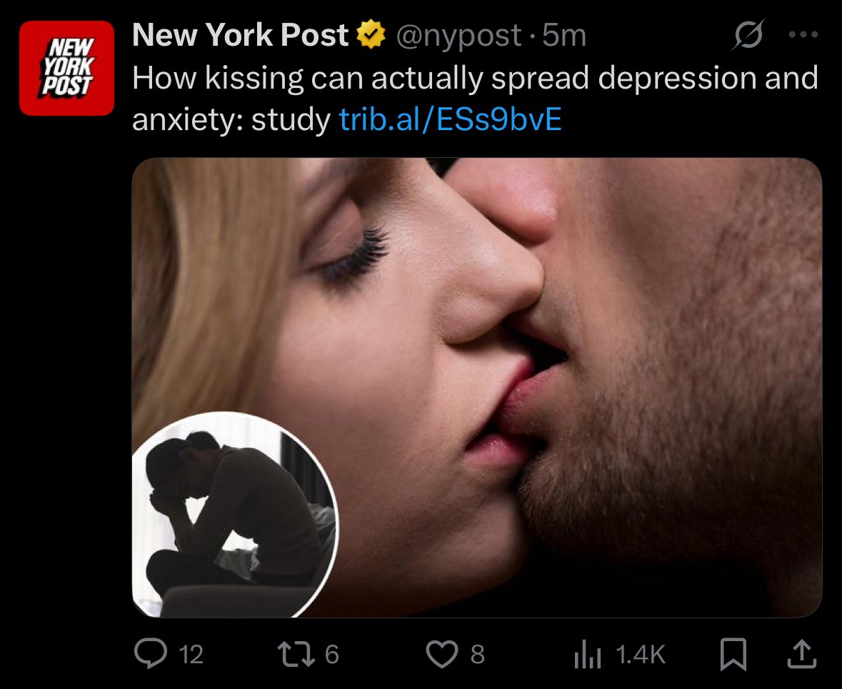 The media wants you sick, depressed or dead. It's obvious now. F*ck them.