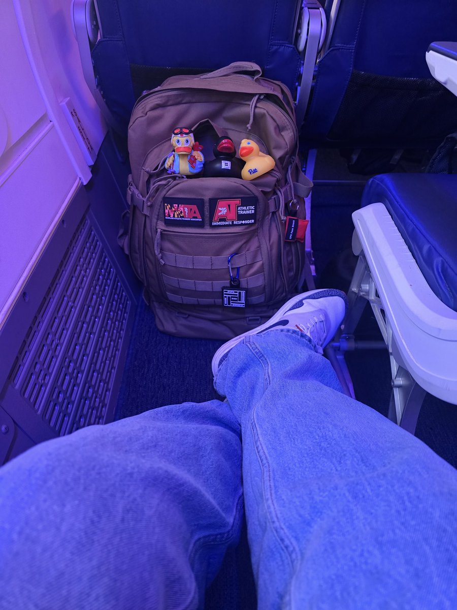 Ed Strapp (@strappatc) on Twitter photo The <a href="/EmergencySports/">Sports Medicine Emergency Management</a> ducks are on the go for the <a href="/RMATAD7/">RMATA</a> conference with 3 talks on emergency care! Can't wait to see everyone!
<a href="/SouthwestAir/">Southwest Airlines</a> LUV with the best flight crews and #strappatcmagicseat <a href="/caseypaulkATC/">Casey Paulk</a>
Who else is coming to Casper?
<a href="/dcatc1/">DARRYL CONWAY</a> The <a href="/EmergencySports/">Sports Medicine Emergency Management</a> ducks are on the go for the <a href="/RMATAD7/">RMATA</a> conference with 3 talks on emergency care! Can't wait to see everyone!
<a href="/SouthwestAir/">Southwest Airlines</a> LUV with the best flight crews and #strappatcmagicseat <a href="/caseypaulkATC/">Casey Paulk</a>
Who else is coming to Casper?
<a href="/dcatc1/">DARRYL CONWAY</a>