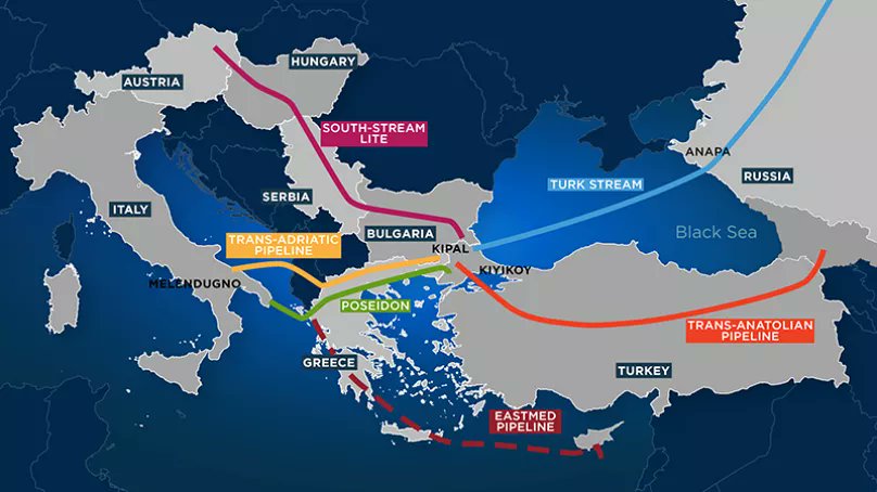 It's interesting to see how #Russia has increased gas exports to #Europe via the Turkish Stream by almost 9.5% this year. Given the current circumstances, this #pipeline is crucial for many countries in Southern and Southeastern Europe. It’s wild how #energy dynamics can shift so