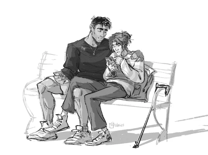Someone on tt asked for this version too and yeah i kinda see it 