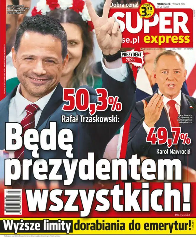 To była dobra kadencja. Krótka, nic nie spieprzył. I contentu do następnej kampanii jest bezliku. Miły gest <a href="/se_pl/">Super Express</a> wobec <a href="/trzaskowski_/">Rafał Trzaskowski</a>. Dziękujemy!