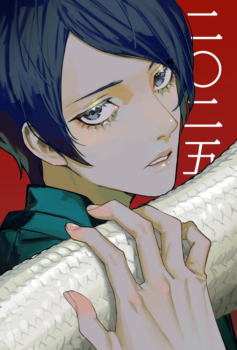 sageo_yn's tweet image. 半年経ったので。今年の年賀状だったものです。