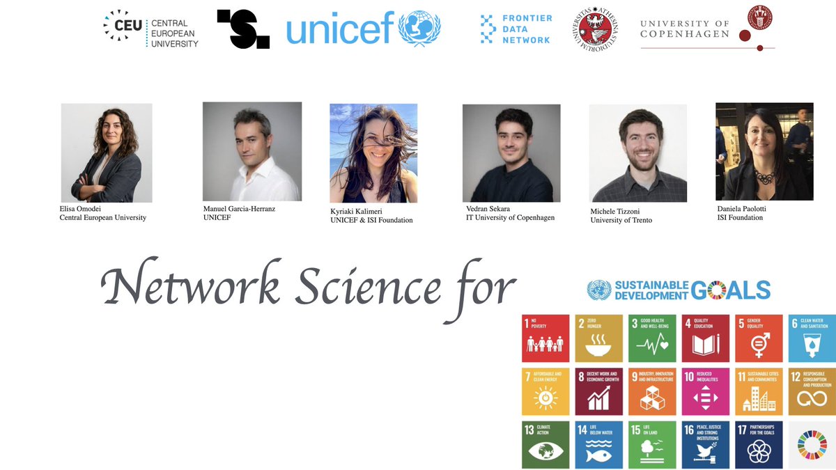 Kyriaki Kalimeri (@kyriakikalimeri) on Twitter photo Come join us at the <a href="/NetSciConf/">NetSci 2025</a> , room: maps.app.goo.gl/3iKnY7gtdXVhZU…
and learn how Network Science can contribute to understanding the #SDG complexity!
#NetSci2025 Come join us at the <a href="/NetSciConf/">NetSci 2025</a> , room: maps.app.goo.gl/3iKnY7gtdXVhZU…
and learn how Network Science can contribute to understanding the #SDG complexity!
#NetSci2025