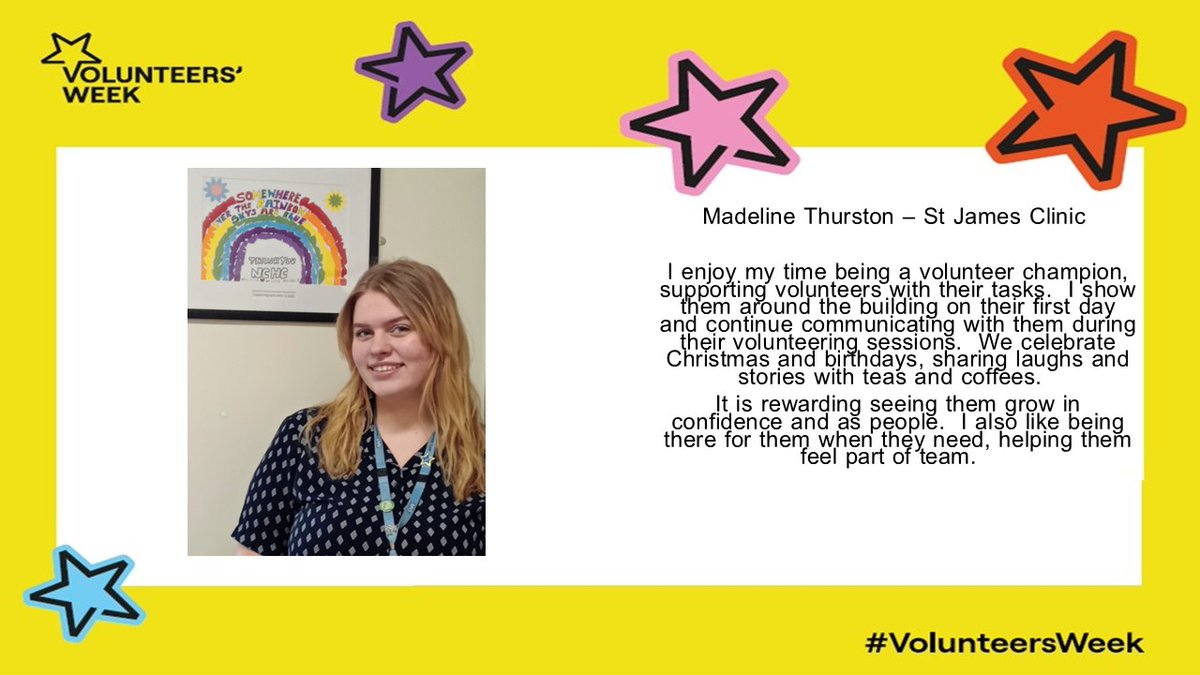 We love to create a community with our #volunteers and so do our Volunteer Champions in all of the locations. If you would like to volunteer, please get in touch volunteering@nchc.nhs.uk
<a href="/NCHC_NHS/">NCH&C</a> #volunteersweek2025 #VolunteersWeek