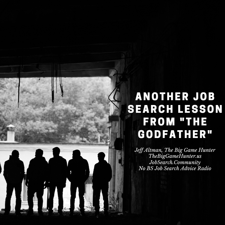 I offer another pearl of wisdom from "The Godfather" to teach you about loyalty to your employer. youtu.be/0xWdocHyhMc?si… #careerpodcast #podcast #nobsjobsearchadviceradio #thebiggamehunter #jobsearchcoaching #thegodfather #jobsearch #jobhunting
