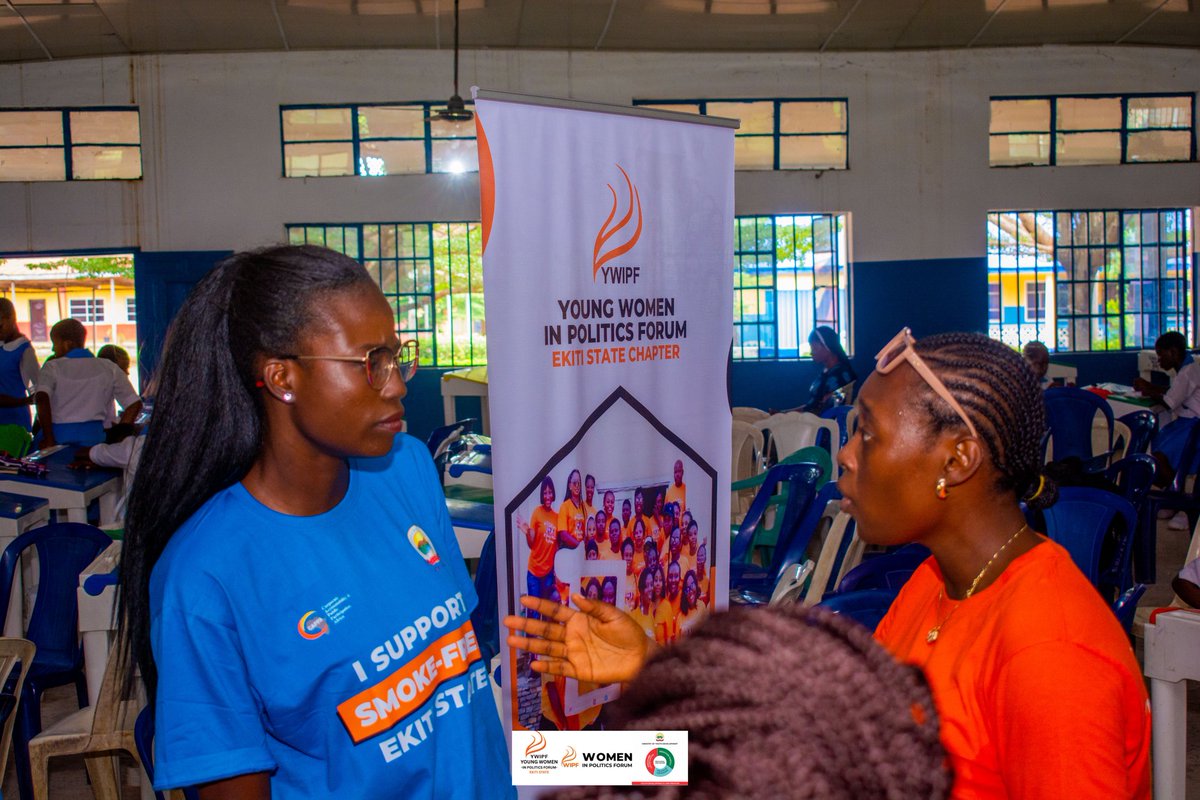 wipfng's tweet photo. Young Women in Politics Forum Ekiti State held a powerful leadership session at St. Louis Grammar School.
Young women are mentoring the next generation because leadership starts now.
#YWIPF #WomenInPolitics #GirlsInLeadership #FutureIsFemale #SheLeads #SDG5
@SideBySideNaija
@UN_Women
@WADEMOSnetwork
@SideBySideNaija
@ActionAidNG
@GAC_Corporate
@FIDANigeria
@WRAPANG