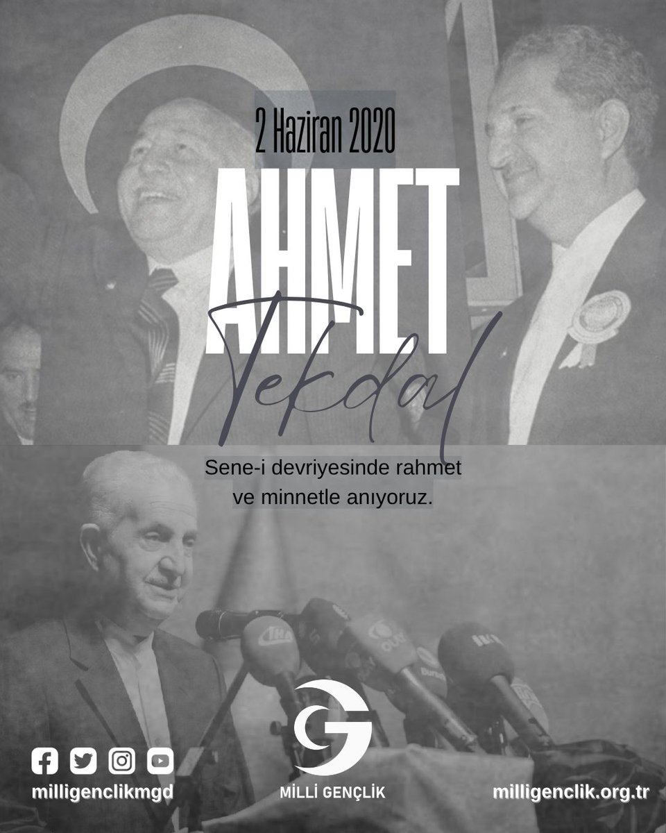 mgdgaziantep's tweet photo. Milli Görüş hareketinin öncülerinden, tevazu ve mücadele ehli, dava adamı Ahmet Tekdal’ı Hakk’a yürüyüşünün sene-i devriyesinde rahmet ve minnetle anıyoruz.
Unutmadık, unutmayacağız.
#AhmetTekdal #MilliGörüş #Vefa #Davaİnsanı #SeneiDevriye #RahmetleAnıyoruz https://t.co/6VfTvX0Fsl