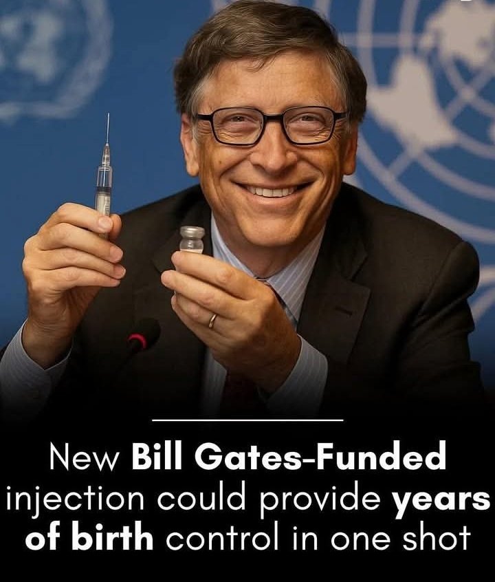 Virenn_Indian's tweet photo. Hope he gives this free to Bullahs.
#BillGates
#BirthControlInjection https://t.co/W0kFZoaRBU