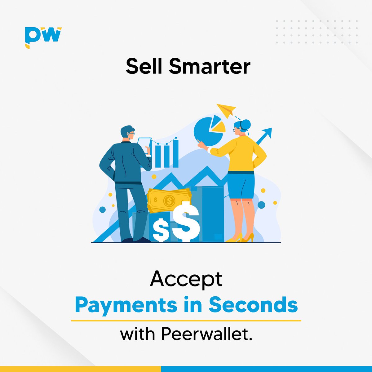 Sell Smarter — Accept Payments in Seconds with Peerwallet.

Learn more at peerwallet.com/doc/read?t=und…