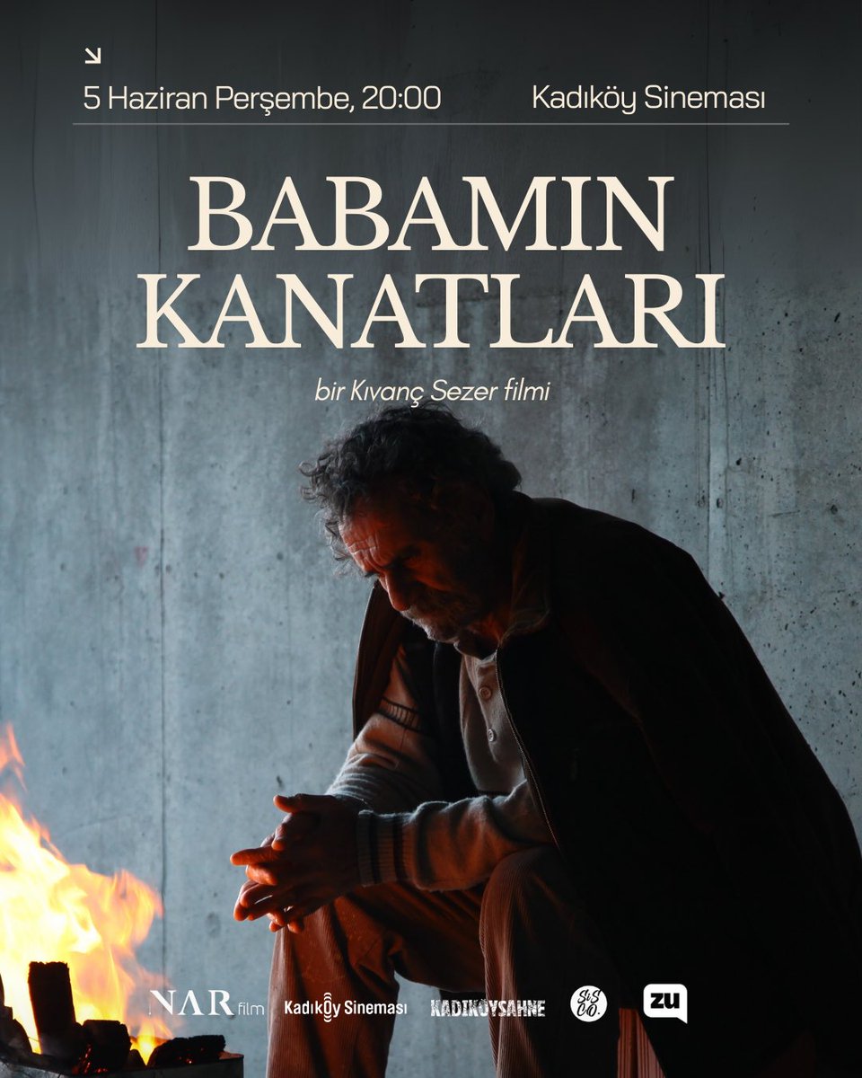 2016’nın en çok konuşulan yapımlarından birine dönüşen Kıvanç Sezer filmi BABAMIN KANATLARI, 5 Haziran Perşembe akşamı Saat 20.00’de Kadıköy Sineması’nda.

Nar Film 15+1 seçkisi kapsamında gerçekleşecek gösterim ve söyleşi için biletler <a href="/biletinial/">Biletinial</a> ’da.

<a href="/sezerkivanc/">kivancsezer</a>