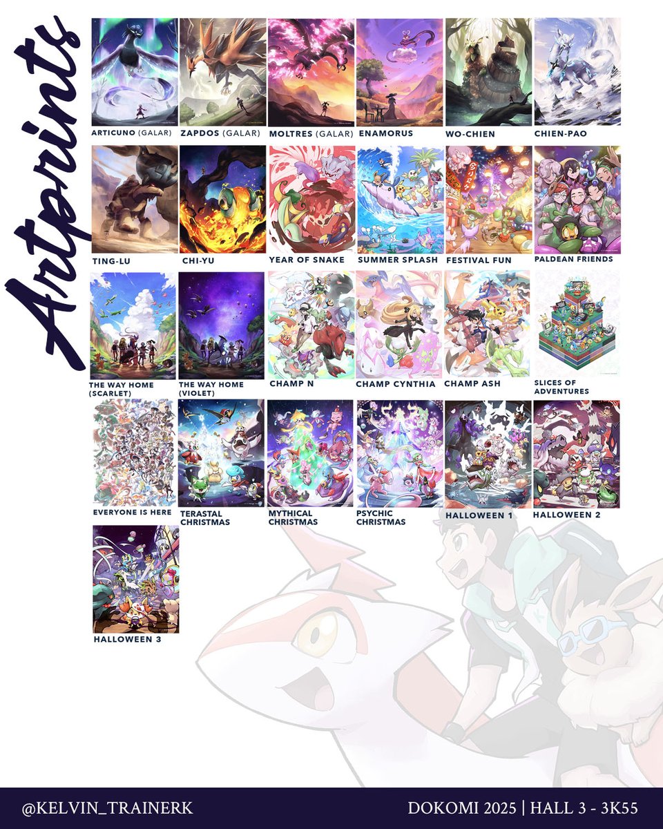 Artprints and Booster Packs!
(2/3) 