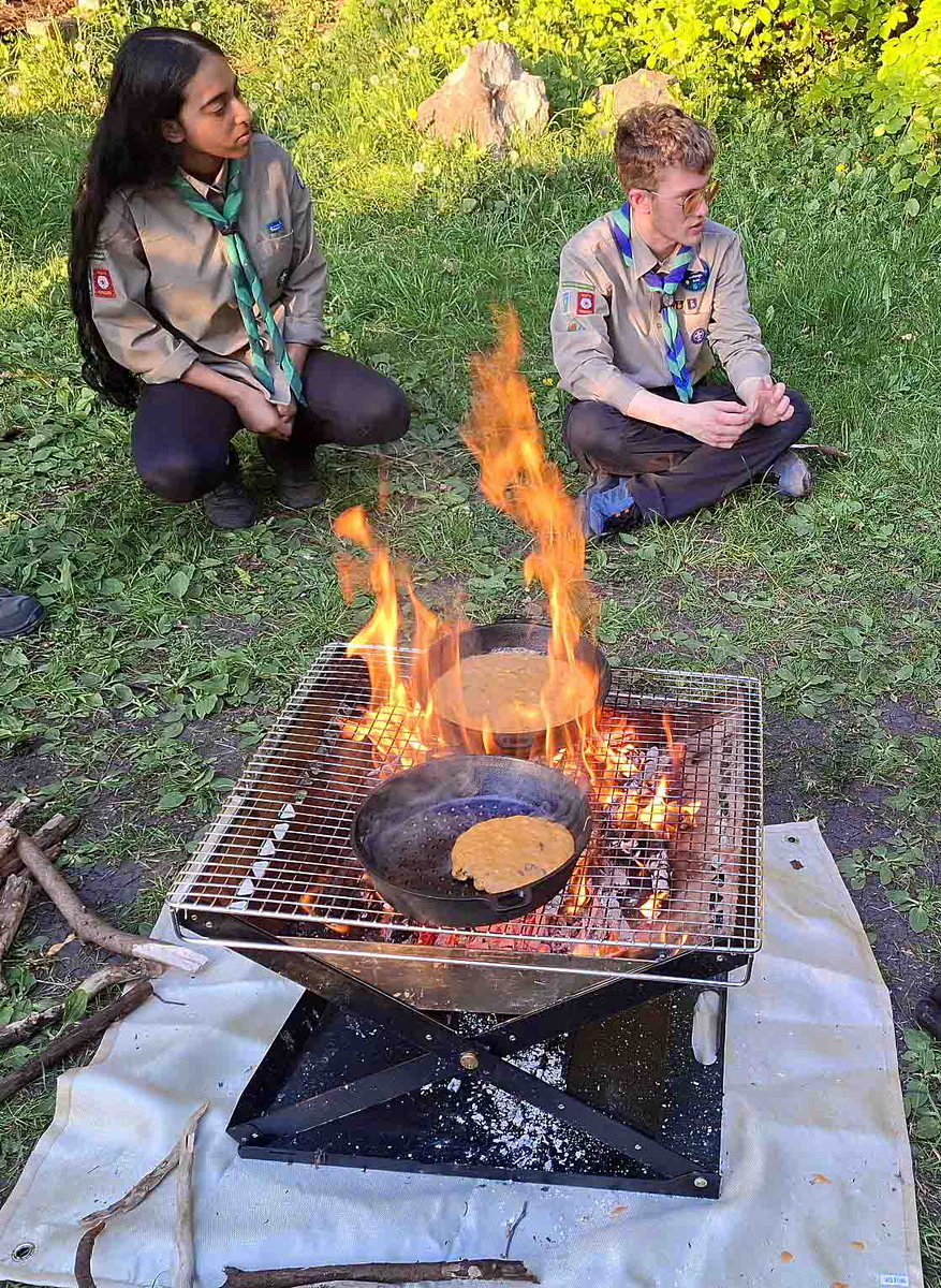 SIESU Cooking Challenge: Having chosen a dish to prepare, Ingleboro' Explorer teams swapped the ingredients but without any recipe instructions! Tomato Soup Cake &amp; Stargazy Pie emerged from the campfires with somewhat mixed results but well done for trying! <a href="/NYScouts/">North Yorkshire Scouts</a> <a href="/scouts/">Scouts</a>