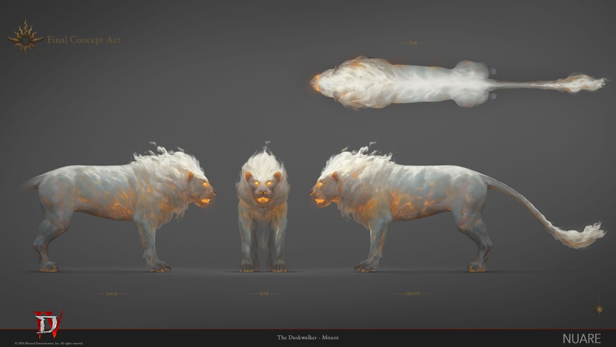 nuarestudio's tweet photo. Diablo IV - The Duskwalker
"Diablo IV", © 2024 Blizzard Entertainment / by Nuare Studio Inc.
Mount and Armor Set
https://t.co/9cMas6iEQS
#nuare #nuarestudio #studio #outsource #concept #art #drawing #diablo #diabloIV #blizzard #theduskwalker #artwork #armourset #mount https://t.co/NzmiPti5fo