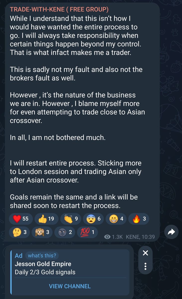 k__switch's tweet photo. @KDTrader1999 Them don dey explain. Them wan restart so that them go rug-pull again. Person that trades majorly EJ all of a sudden decided to trade NU. One would think that they stick to the pair they know the best. And come on..., 25lots on a 1k master account. The Master account is 1k BTW https://t.co/OfjpVG4Krt