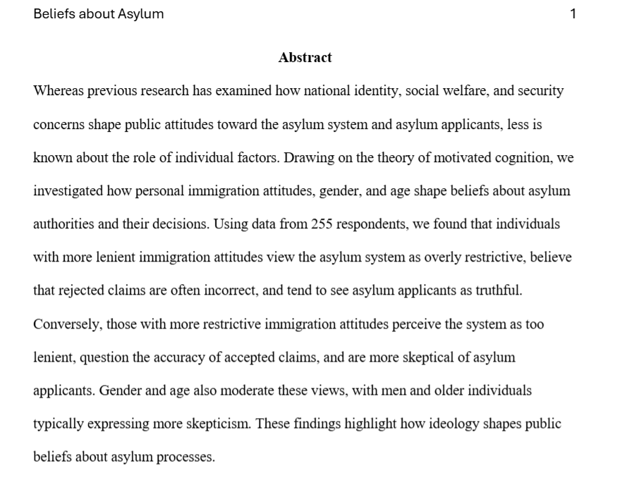Psych-AID (@psychaid) on Twitter photo 📢 New pre-print alert! In their new manuscript, <a href="/jan_antfolk/">Jan Antfolk</a>, <a href="/Stevens_Laura7/">Laura Stevens</a>, Emilia Lundsten, <a href="/JennySkrifvars/">Jenny Skrifvars</a> & <a href="/hedayat_selim/">Hedayat Selim 🍉</a> use data from 255 respondents to investigate how personal immigration attitudes, gender, and age shape beliefs about asylum decisions. Link below! 📢 New pre-print alert! In their new manuscript, <a href="/jan_antfolk/">Jan Antfolk</a>, <a href="/Stevens_Laura7/">Laura Stevens</a>, Emilia Lundsten, <a href="/JennySkrifvars/">Jenny Skrifvars</a> & <a href="/hedayat_selim/">Hedayat Selim 🍉</a> use data from 255 respondents to investigate how personal immigration attitudes, gender, and age shape beliefs about asylum decisions. Link below!
