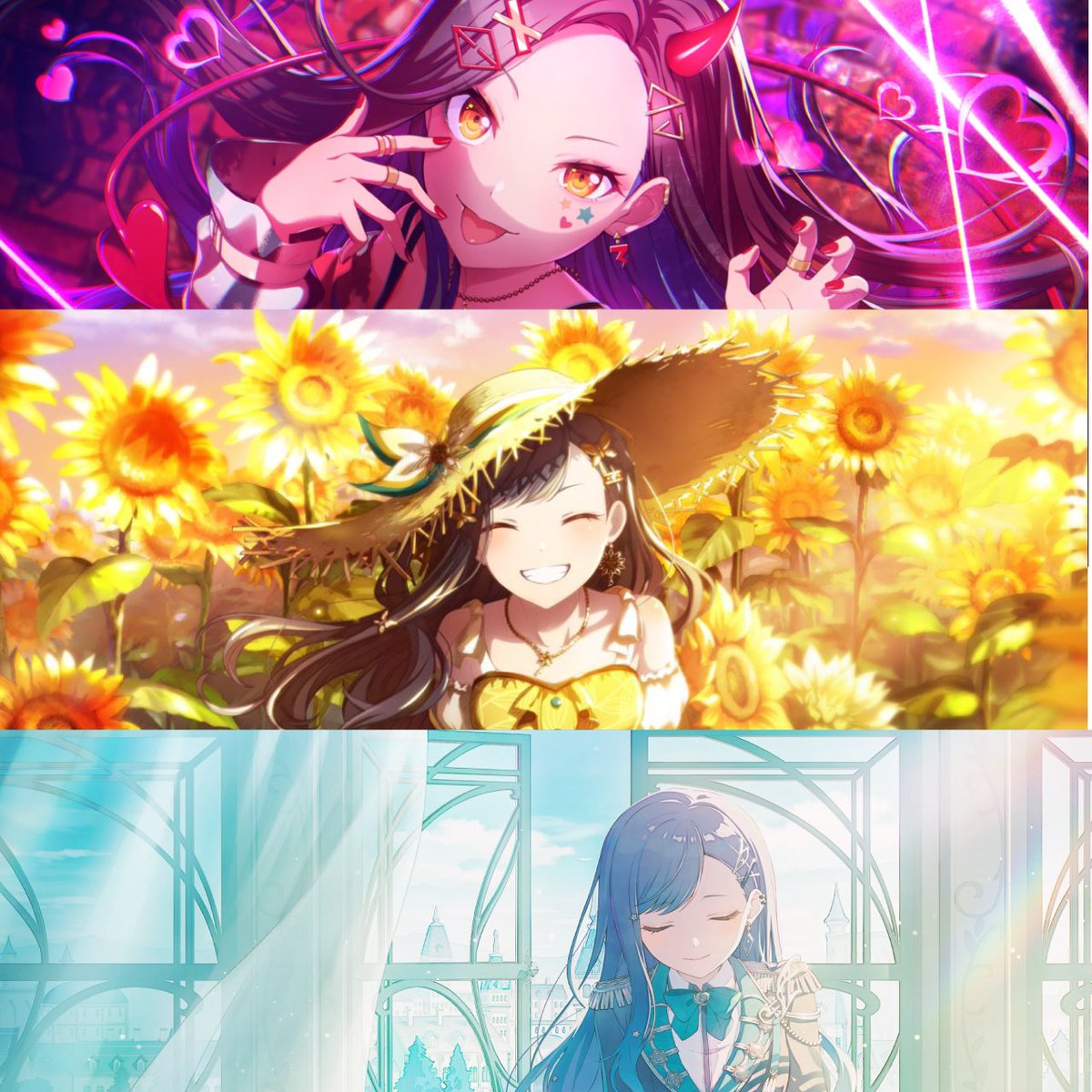 MizuBlender's tweet photo. In honor of pride month I made my flags (pansexual and trans :D) with an cards!! Sorry if they look kinda weird ehe ^^ https://t.co/2nchjGD5bR