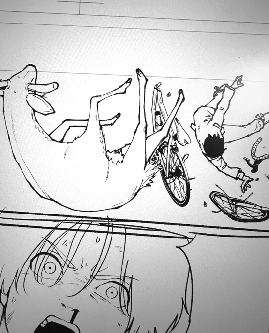 なにごとも1コマずつ。
ちょっと前に痛めた肩が超絶痛いが、とにかく少しでも良い漫画にしたいもんでございます。 