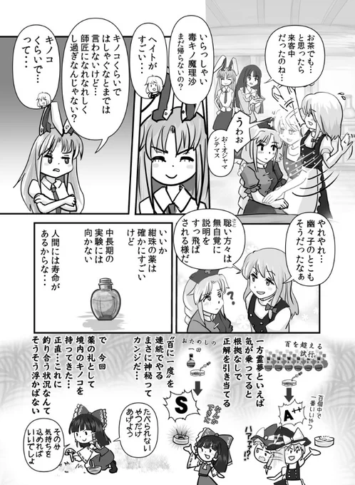 えーりんをほめるパートにするつもりが
「霊夢ひどいな」が区切りになってしまった 