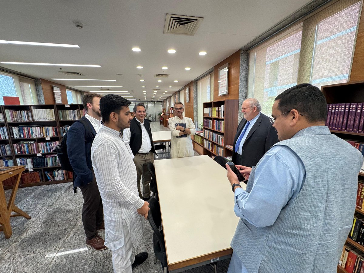 Dr Vijay Chauthaiwale (@vijai63) on Twitter photo Had a very engaging discussion on historical and contemporary issues with Prof Walter Russell Mead Bill Drexel of Hudson Institute USA when they visited BJP Head Office today. Dr Anirban Ganguly joined me in the meeting.
<a href="/wrmead/">Walter Russell Mead</a> , <a href="/bill_drexel/">Bill Drexel</a> , <a href="/HudsonInstitute/">Hudson Institute</a> <a href="/anirbanganguly/">Dr. Anirban Ganguly (অনির্বাণ গঙ্গোপাধ্যায়)</a> Had a very engaging discussion on historical and contemporary issues with Prof Walter Russell Mead Bill Drexel of Hudson Institute USA when they visited BJP Head Office today. Dr Anirban Ganguly joined me in the meeting.
<a href="/wrmead/">Walter Russell Mead</a> , <a href="/bill_drexel/">Bill Drexel</a> , <a href="/HudsonInstitute/">Hudson Institute</a> <a href="/anirbanganguly/">Dr. Anirban Ganguly (অনির্বাণ গঙ্গোপাধ্যায়)</a>