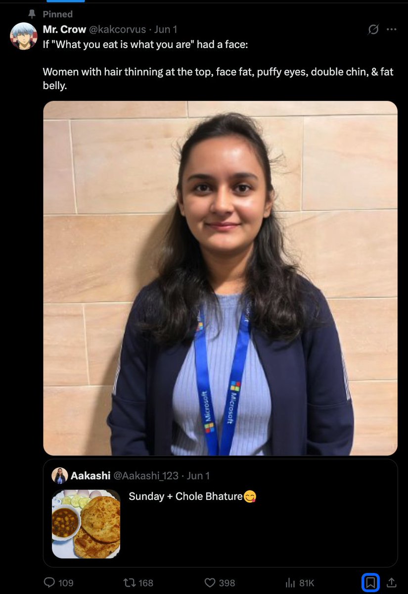 This faceless guy is jealous of my looks...trying to use my image for reach maxing🤡

Imagine being this much useless🤡