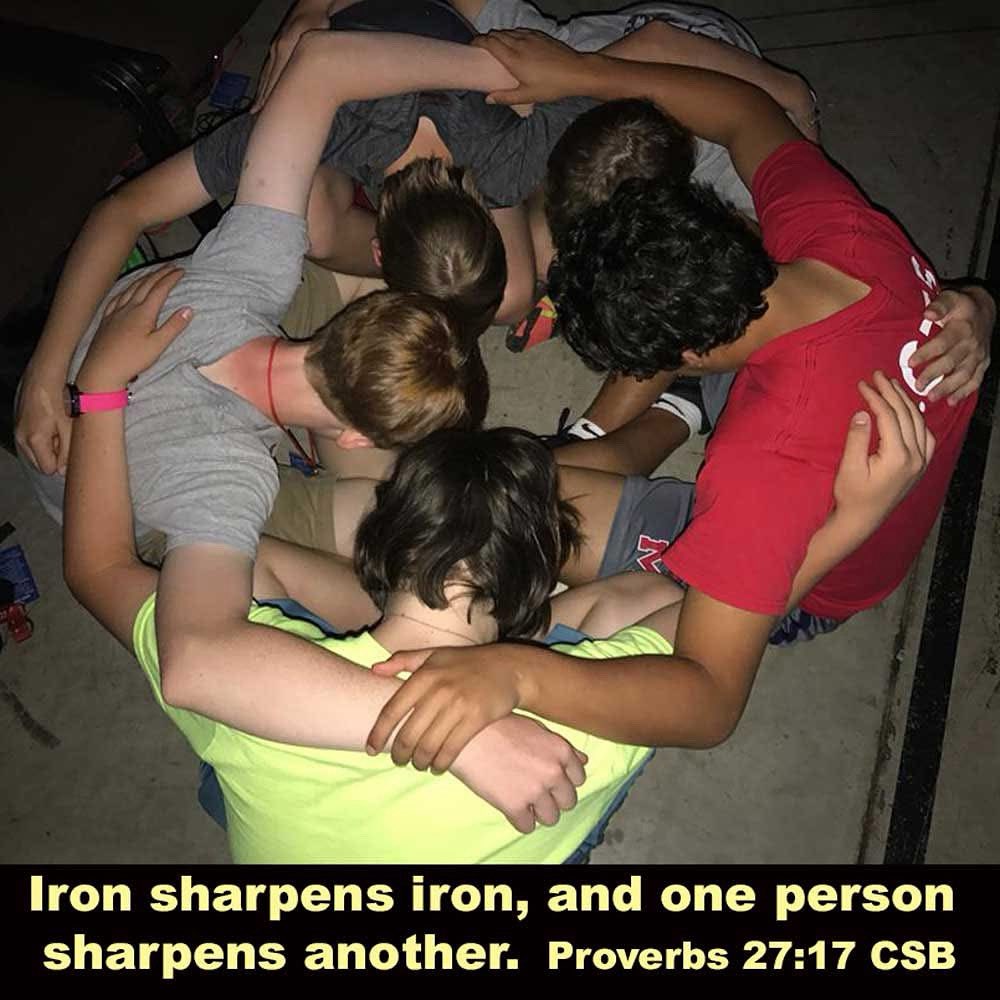 dailyword4you's tweet photo. Iron sharpens iron, and one person sharpens another. Proverbs 27:17 CSB Find someone to invest in you and someone you can invest in. #DiscipleOneAnother https://t.co/YCRVqad2el