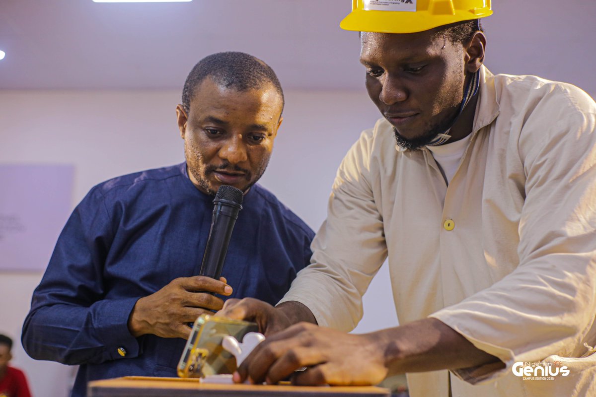 CIC Makerspace (@cic_makerspace) on Twitter photo UNILAG innovates for a safer Nigeria! 💡👮♂️
Meet the geniuses from the <a href="/uniport/">UNIPORT</a> as they showcase an AI-powered security system they designed to combat insecurity in our nation.
Supported by
<a href="/ACTFoundation_/">ACTFoundation</a>
<a href="/AEC_Africa/">Advanced Engineering Centre (AEC)</a>
<a href="/autodesk/">Autodesk</a>
#NigerianGenius
#Engineering
#Innovation
#E4I UNILAG innovates for a safer Nigeria! 💡👮♂️
Meet the geniuses from the <a href="/uniport/">UNIPORT</a> as they showcase an AI-powered security system they designed to combat insecurity in our nation.
Supported by
<a href="/ACTFoundation_/">ACTFoundation</a>
<a href="/AEC_Africa/">Advanced Engineering Centre (AEC)</a>
<a href="/autodesk/">Autodesk</a>
#NigerianGenius
#Engineering
#Innovation
#E4I