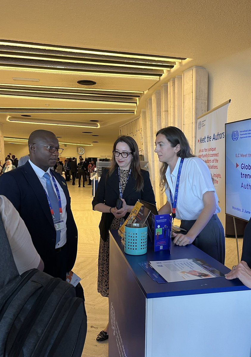 At the Palais des Nations today? Meet <a href="/ilo/">International Labour Organization</a>’s Sara Elder, lead author of the latest edition Global employment trends for youth report at the #ILC2025 Engagement Zone. The report  analyses trends in youth employment, their vulnerabilities in the labour market and policy