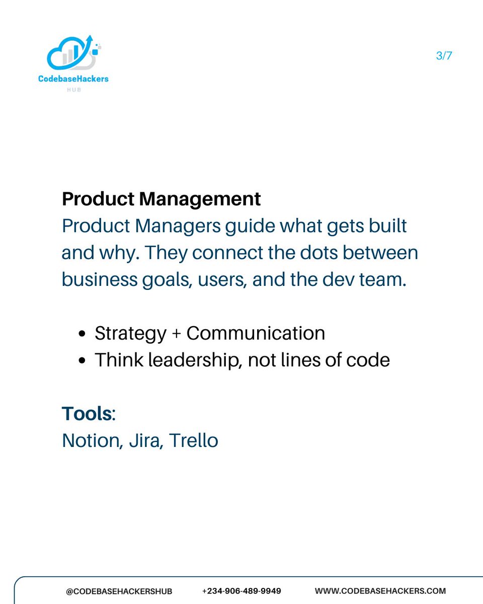 Codebasehackers's tweet photo. Think tech is only for coders? Think again.

From product managers to designers, tech sales reps to no-code builders, there’s more than one way to break into tech (and get paid doing it).

📌 Save this if you’re exploring career paths
#julyeve #BTSFESTA2025 Barbecue Inter Milan https://t.co/07iiShZ3xQ