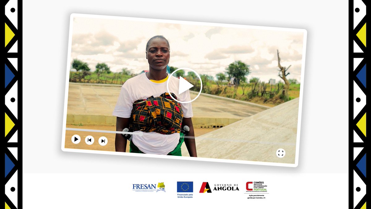 Isabel Paihama ajudou a construir a cisterna-calçadão que agora gere, no Chahungo, Huíla. Graças à formação #FRESAN, a coordenadora do GAS - Grupo de Água e Saneamento ocupa um cargo por norma vedado às mulheres. Como reagem os homens da aldeia? Vê aqui: bit.ly/3Di1kZn.
