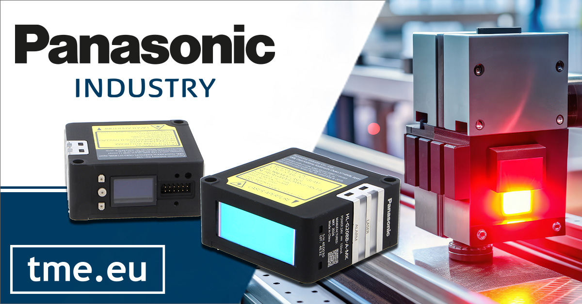 TME Sp. z o.o. (@tme_eu) on Twitter photo Need precise, reliable distance measurement?
Panasonic laser sensors are built for demanding industrial tasks:
🔹 Micron-level accuracy
🔹 Fast, stable readings
🔹 Compact and robust
Perfect for:
✔️ Automation systems
✔️ Robotics
✔️ Quality inspection
➡️ Explore the full range: Need precise, reliable distance measurement?
Panasonic laser sensors are built for demanding industrial tasks:
🔹 Micron-level accuracy
🔹 Fast, stable readings
🔹 Compact and robust
Perfect for:
✔️ Automation systems
✔️ Robotics
✔️ Quality inspection
➡️ Explore the full range: