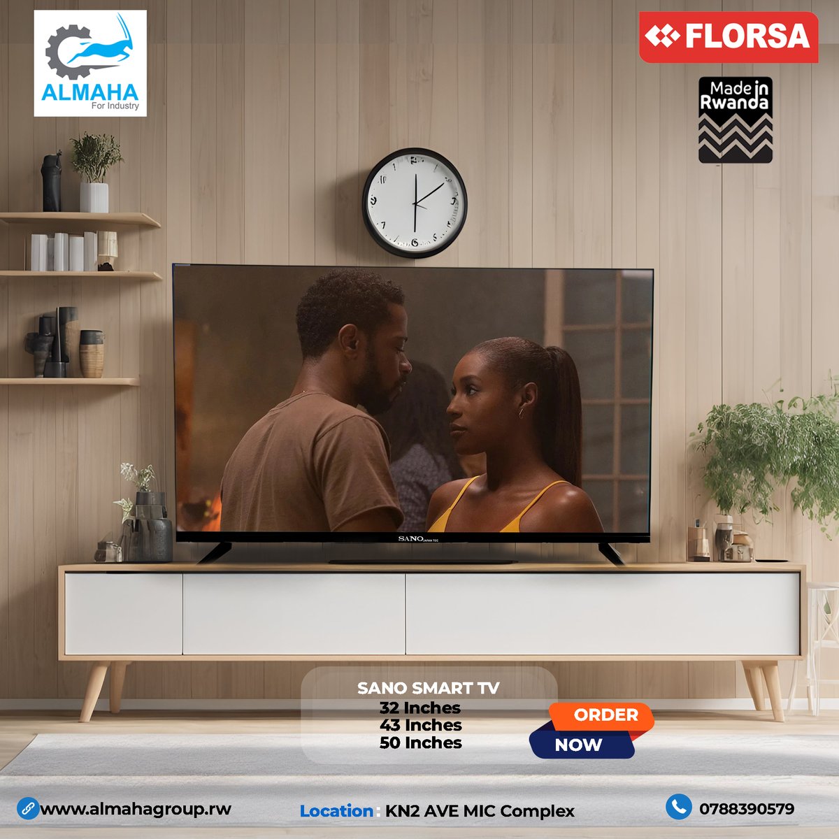 Florsa_rw's tweet photo. It's TV Monday !! Experience the world of High-Class Home Entertainment with SANO Smart TV !! Get Yours Now !! https://t.co/XlvPQIXPBi