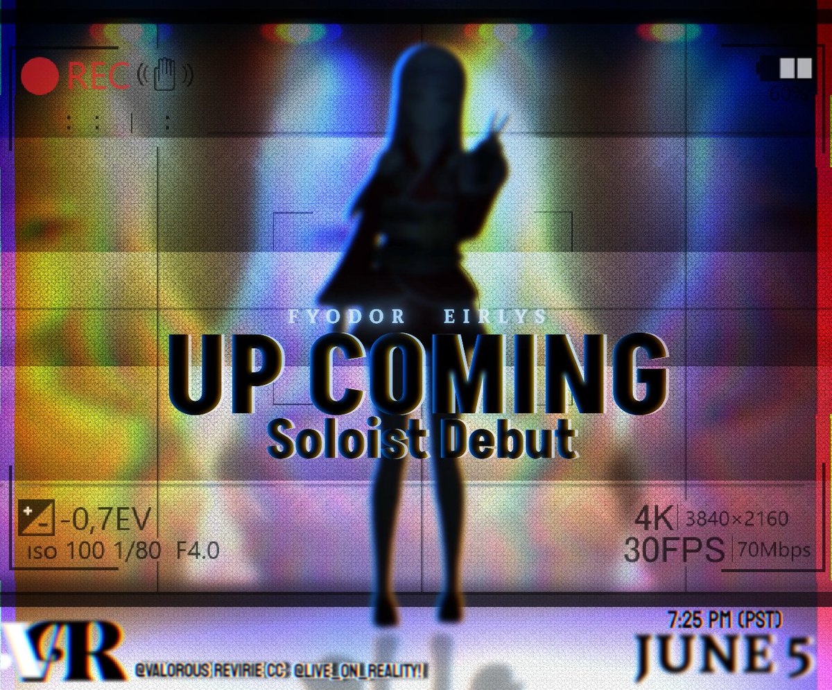 VRCC_official's tweet photo. 【New Soloist Debut Announcement】

Introducing the short teaser of Fyodor Eirlys, the new soloist and admin of Valorous Revirie CC! Fyodor will be debuting with a song cover of "Stuck in the Abyss" by Notxcy.

FB: https://t.co/0hZRPc5c6W https://t.co/1FJ7LWSkw7