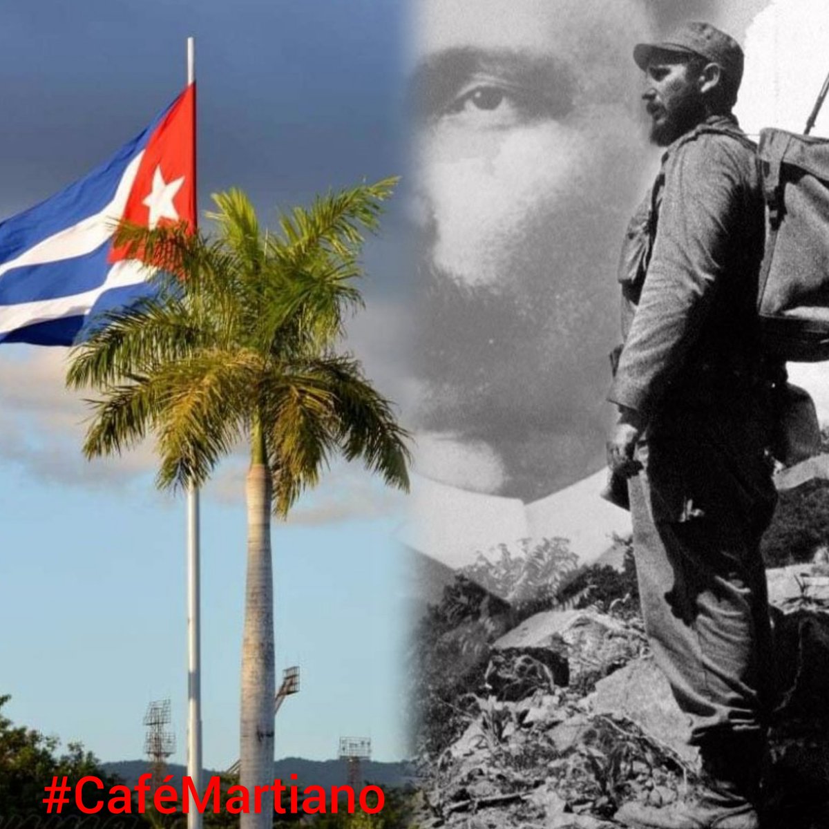 Buenos días 🇨🇺  #CaféMartiano
Como gigantes #UnidosXCuba 

✍️“Esto es muerte o vida y no cabe errar…;  un error en  Cuba, es un  error en  América, es un error en la humanidad moderna. Quien se levanta hoy con Cuba, se levanta  para todos  los tiempos”. 

#CubaViveEnSuHistoria