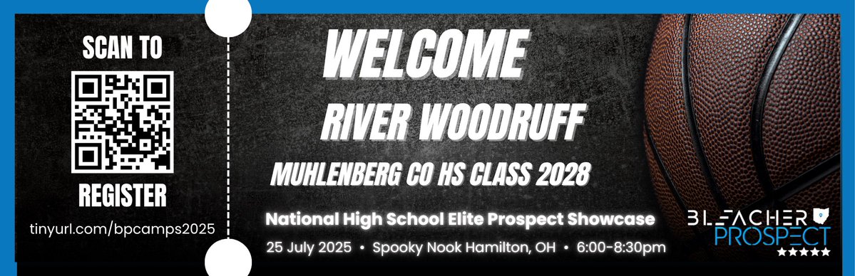 Bleacher Prospect (@bleacherprospec) on Twitter photo Welcome River Woodruff of Muhlenberg Co HS to our National High School Elite Prospect Showcase at Spooky Nook in Hamilton on July 25th from 6:00pm-8:30pm
Get Registered to join him:
tinyurl.com/bpcamps2025
<a href="/NEO_Spotlight/">T.J. Peatross</a> <a href="/_MikeRoth/">Michael Roth</a> <a href="/river_woodruff/">River Woodruff</a> Welcome River Woodruff of Muhlenberg Co HS to our National High School Elite Prospect Showcase at Spooky Nook in Hamilton on July 25th from 6:00pm-8:30pm
Get Registered to join him:
tinyurl.com/bpcamps2025
<a href="/NEO_Spotlight/">T.J. Peatross</a> <a href="/_MikeRoth/">Michael Roth</a> <a href="/river_woodruff/">River Woodruff</a>