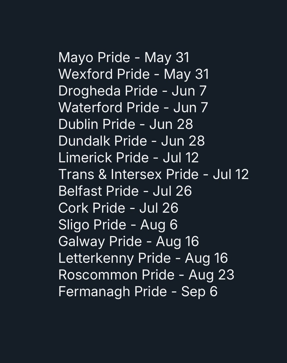 ThatsSoDerek's tweet image. Pride Month?

Honey, it’s motherfucking Pride SEASON 
🏳️‍⚧️🏳️‍🌈🩷❤️🧡💛💚🩵💙💜🇮🇪☘️
