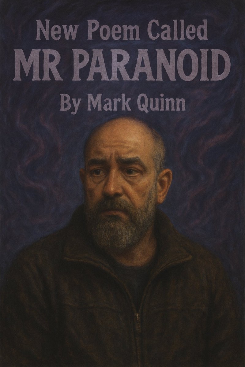 Bookmarkquinn's tweet photo. New #poem out this week called Mr Paranoid #dark #gritty and #remastered by #bookmarkquinn. So keep your eyes and ears peeled.
#poetry #spokenword #spokenwordmanchester #performingpoet https://t.co/TZybnY95Kv