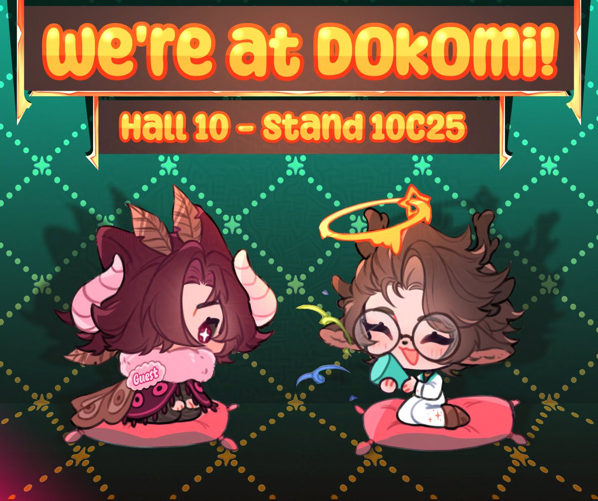 🌟 𝗪𝗘 𝗔𝗥𝗘 𝗔𝗧 𝗗𝗢𝗞𝗢𝗠𝗜 🌟

🡺 Booth 𝟭𝟬𝗖𝟮𝟱
🡺 Hall 10

See you there!! 🩵
🎨: #Xiang_xumxum