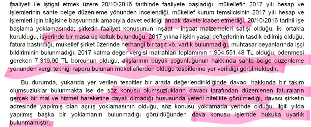 İstinaf kararı: