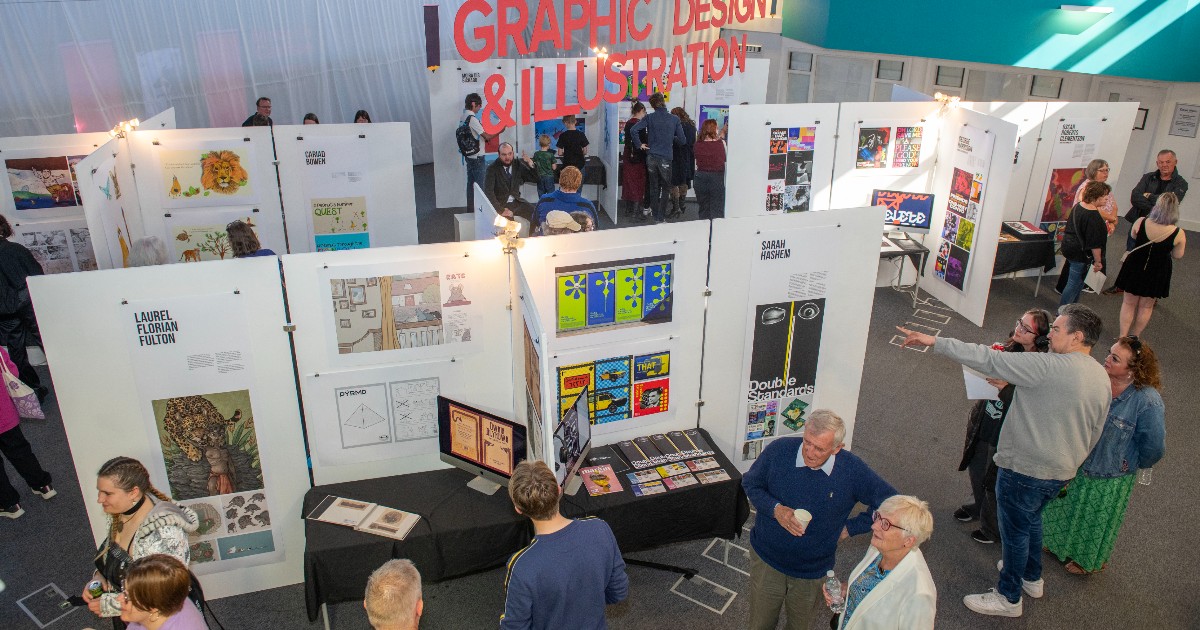 NEWS: Our #CumbriaUni Institute of Education, Arts and Society has today launched the undergraduate degree show, Made in Carlisle 2025, on our Brampton Road campus open daily until Friday 10:00 - 16:00.

Full story: gloo.to/Fns8

#WeAreCumbria #DegreeShow #CreativeArts