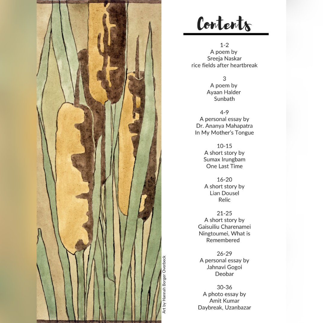 TNeindia's tweet photo. We are excited to share that The Little Journal of Northeast India's 17th issue, put together in collaboration with the wonderful Usawa Literary Review, is now live on our shiny new website!

#thelittlejournalofnortheastindia #thelittlejournal #northeastindia #literarymagazines https://t.co/eIE2fCVihU