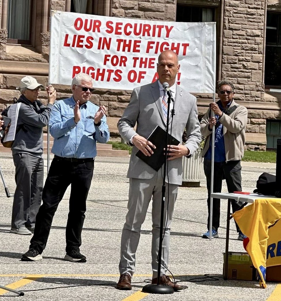 jamiewestndp's tweet photo. I’m proud that my bill to officially recognize #InjuredWorkersDay became a law.

I’m excited that June 1st marked Ontario’s *FIRST* official injured Workers Day in 41 years! 

I’m determined to do more so that Injured Workers are treated with dignity and fairness in Ontario! https://t.co/NjalgbLpJv