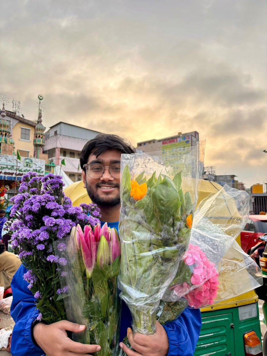 she said she like flowers