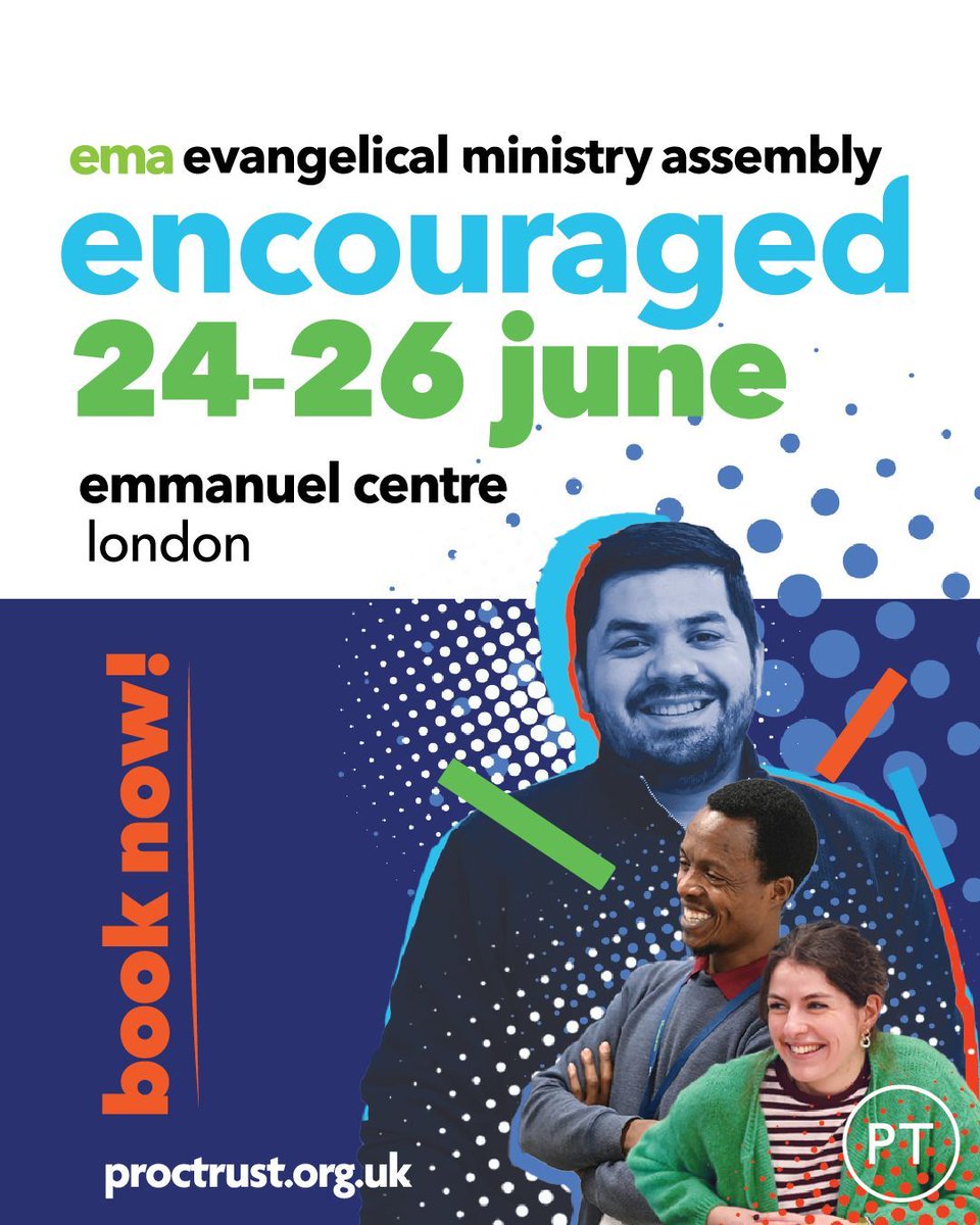 ⌛ Not long to go until EMA — have you booked your ticket yet? 🎟️

Join us at EMA 2025 as we gather to be refreshed, reminded of God's faithfulness, and equipped for the task ahead.

buff.ly/gvL5NUP

#EMA2025
#Encouraged