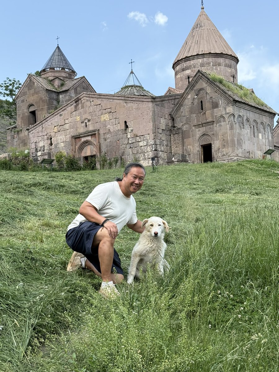 Met a new friend in Armenia 🇦🇲. 
#Armenia #Travel #caucaus