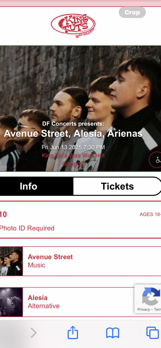 Ally600Ally's tweet photo. Avenue Street a week on Friday , can’t wait 🎸 🎵, https://t.co/YHHSudI9jK