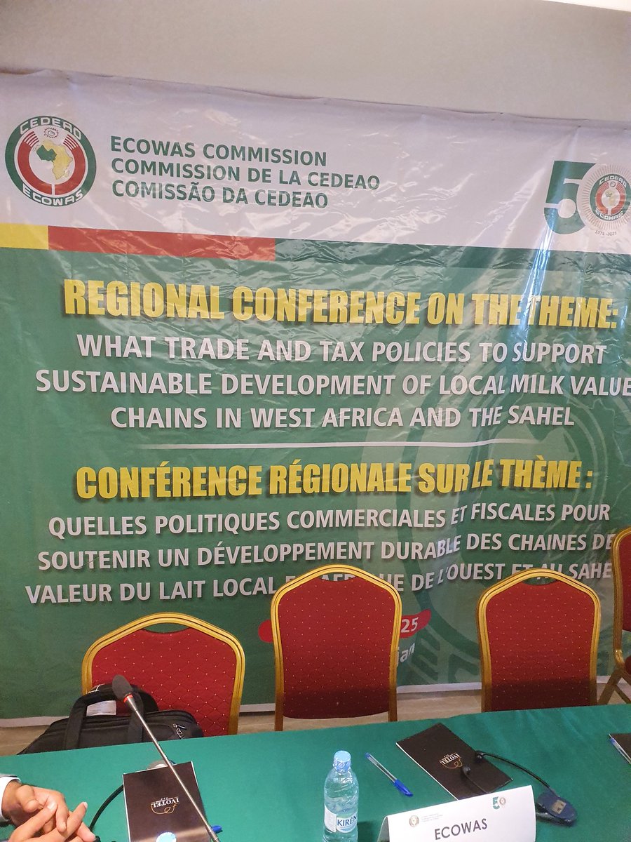 CORET (@coretherders) on Twitter photo CORET attending <a href="/ecowas_cedeao/">Ecowas - Cedeao</a> Regional Conference on Dairy Sector Development in West Africa with the theme: "What Trade And Trade Policies To Support The Sustainable Development of Local Milk Value Chains in West Africa and the Sahel?" taking place in Abidjan Côte d'Ivoire. CORET attending <a href="/ecowas_cedeao/">Ecowas - Cedeao</a> Regional Conference on Dairy Sector Development in West Africa with the theme: "What Trade And Trade Policies To Support The Sustainable Development of Local Milk Value Chains in West Africa and the Sahel?" taking place in Abidjan Côte d'Ivoire.