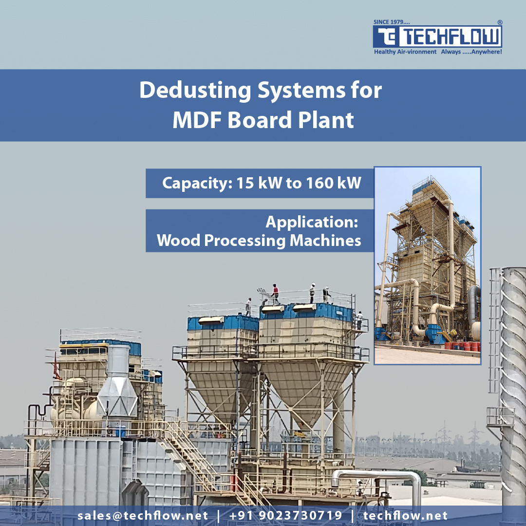 techflownet's tweet image. Dust doesn’t stand a chance! 🌀
Another win for clean air — TECHFLOW’s Dedusting Systems now powering MDF Board Plants. From 15 kW to 160 kW, built tough for wood processing.
🔗 techflow.net/category/indus…

#Techflow #DedustingSystem #MDFBoardPlant #WoodProcessing #DustControl