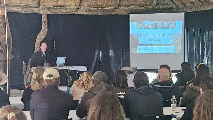 PrimatePredator's tweet image. Primate Predator Project had the privalidge of attending &amp;amp; presenting at the 1st Alldays Wildlife Research Conference held at Makoppas Nest over the week-end. It was a great networking experience for managers &amp;amp; students.
Thank you to AWCRC for organizing it.
