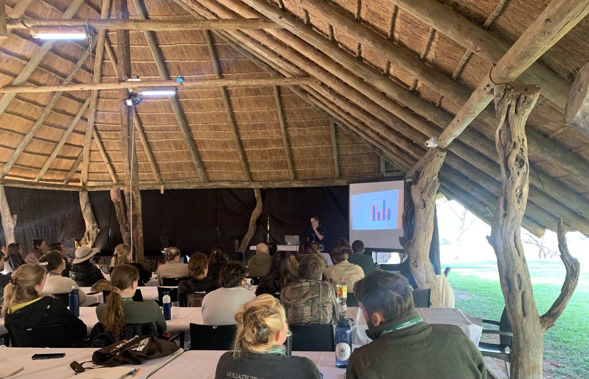 PrimatePredator's tweet image. Primate Predator Project had the privalidge of attending &amp;amp; presenting at the 1st Alldays Wildlife Research Conference held at Makoppas Nest over the week-end. It was a great networking experience for managers &amp;amp; students.
Thank you to AWCRC for organizing it.