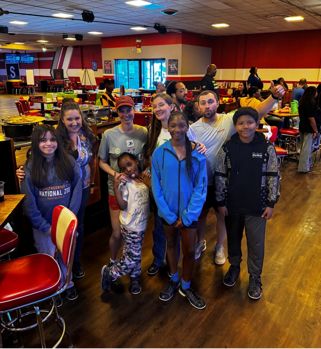 BBBS NCA (@bbbs_nca) on Twitter photo Our #BowlForKidsSake event was a STRIKE, thanks to <a href="/InfiniteLgcyOPO/">Infinite Legacy OPO</a>!🎳 Seeing our #Bigs and #Littles laugh, connect, and make lasting memories over bowling, arcade games, and delicious food reinforced why #mentorship and #communityimpact matter! 💚
#BBBSNCA #InfiniteLegacy Our #BowlForKidsSake event was a STRIKE, thanks to <a href="/InfiniteLgcyOPO/">Infinite Legacy OPO</a>!🎳 Seeing our #Bigs and #Littles laugh, connect, and make lasting memories over bowling, arcade games, and delicious food reinforced why #mentorship and #communityimpact matter! 💚
#BBBSNCA #InfiniteLegacy